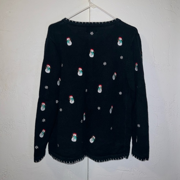 Vintage Snowman Sweater - Picture 2 of 10